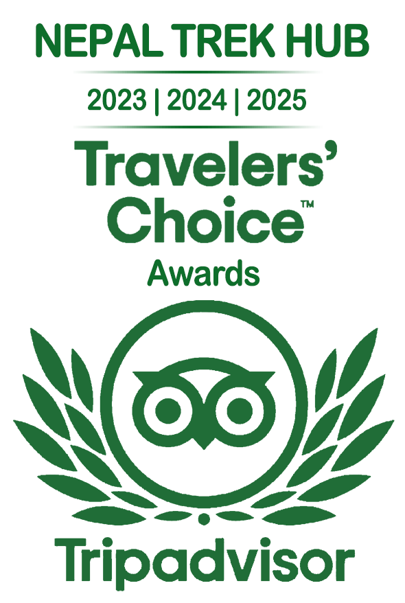 Travellers' Choice awards from Tripadvisiors of Nepal Trek Hub