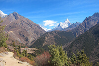Everest seen from Everest view hotel